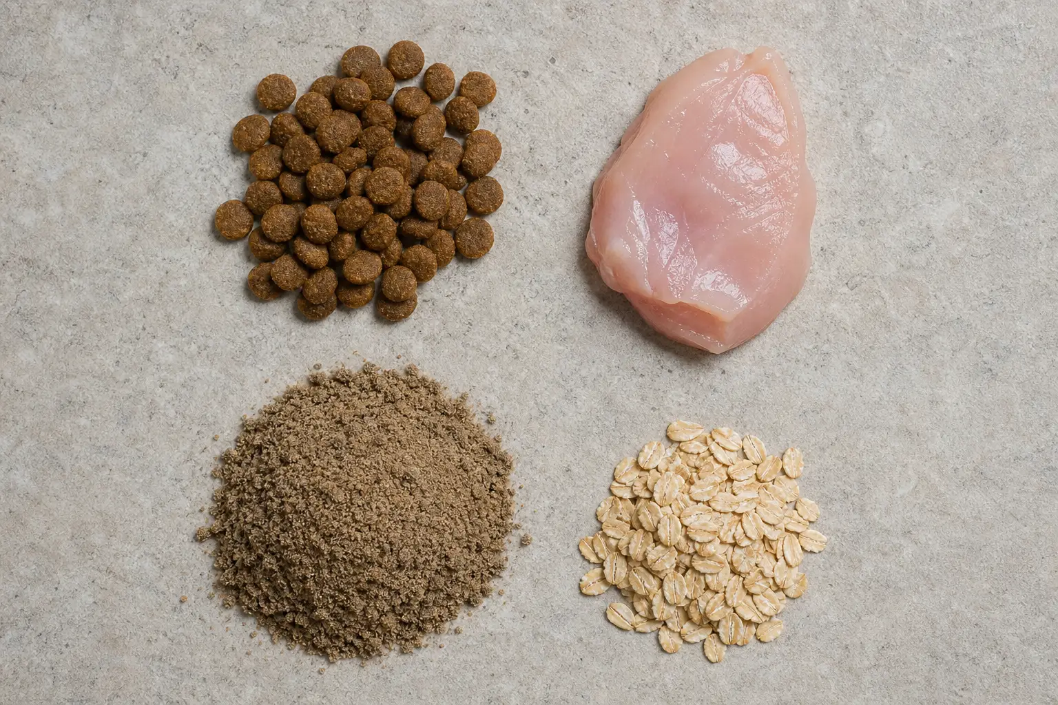 Zutatenformen zum Beurteilen der Proteinqualität